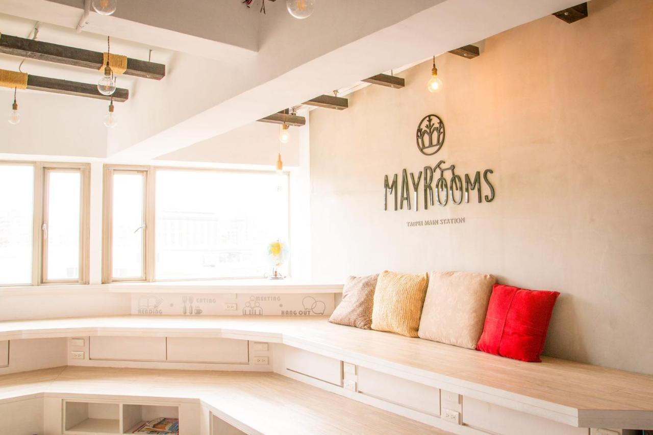 May Rooms Taipei Main Station Bagian luar foto