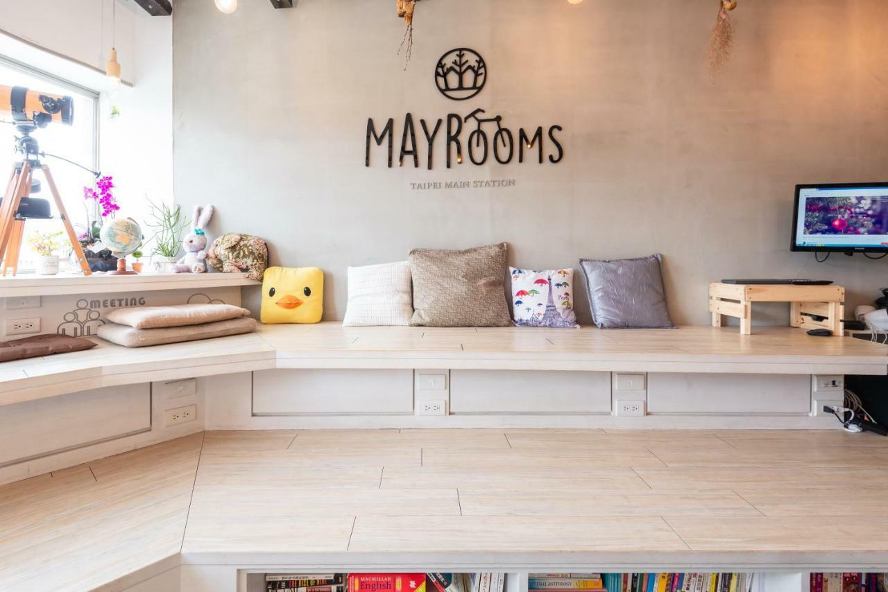 May Rooms Taipei Main Station Bagian luar foto
