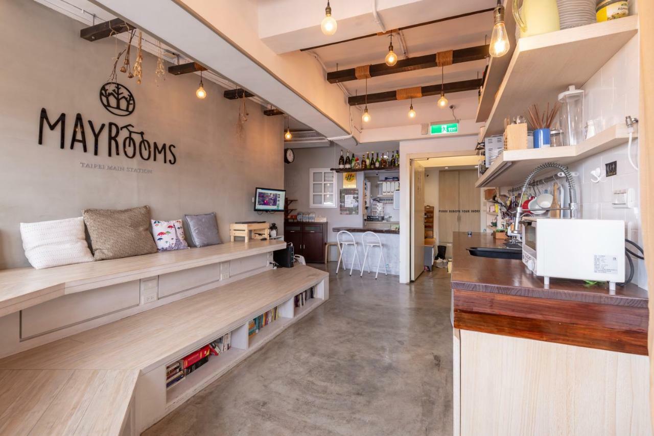 May Rooms Taipei Main Station Bagian luar foto
